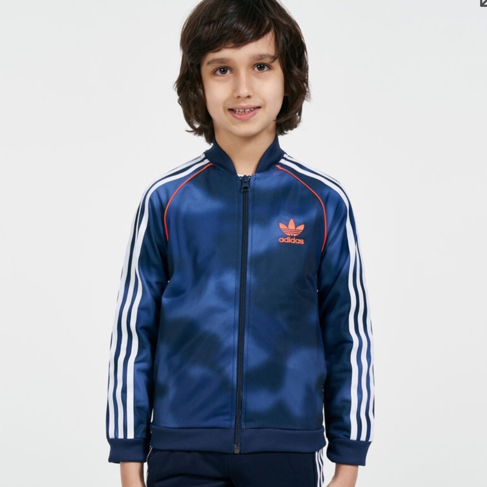 Adidas Originals Camo Superstar Kids Unixes Training Jacket Size Large N…